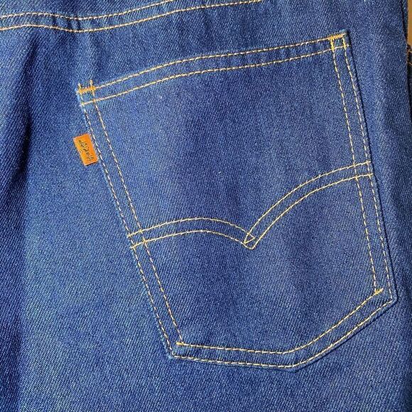 LEVI’S Vintage Orange Tab Straight Leg Dark Wash Men’s Jeans Size 37x27 - Picture 9 of 12